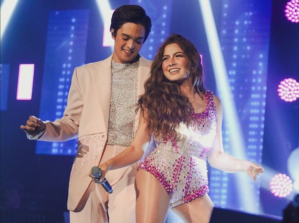 KD Estrada and Alexa Ilacad.